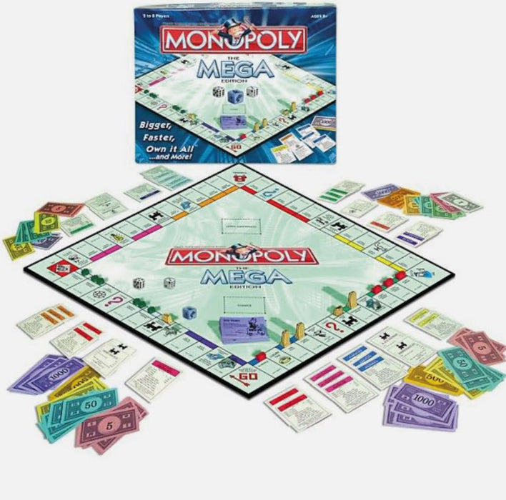 Monopoly The Mega Edition Board Game - Pre-Owned - Board Games