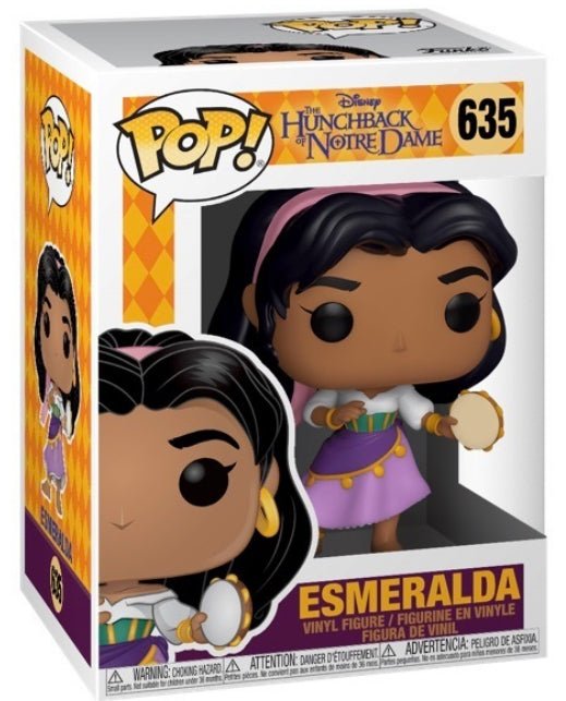 Disney The Hunchback Of Notre Dame: Esmeralda #635 - In Box - Funko Pop