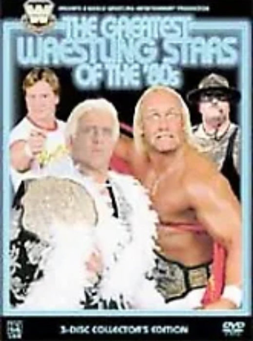WWF/WWE The Greatest Wrestling Stars of the '80's (2005 3-Disc Set) - Used