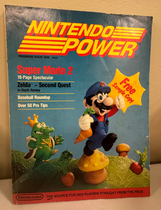 (Volume 1) Super Mario Bros. 2 Nintendo Power (With Poster)