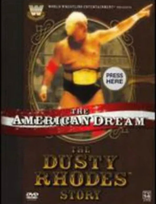 WWE The American Dream The Dusty Rhodes Story (2006 3-Disc Set) - Used