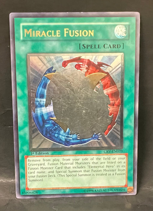 Miracle Fusion (UTR) CRV-EN039 1ST Edition - Cybernetic Revolution (CRV) - Near Mint