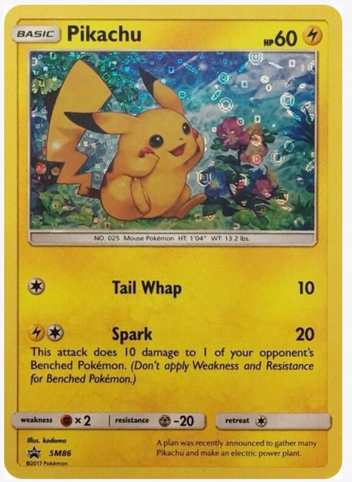 Pikachu - SM86 (General Mills Promo) - Miscellaneous Cards & Products (MCAP)