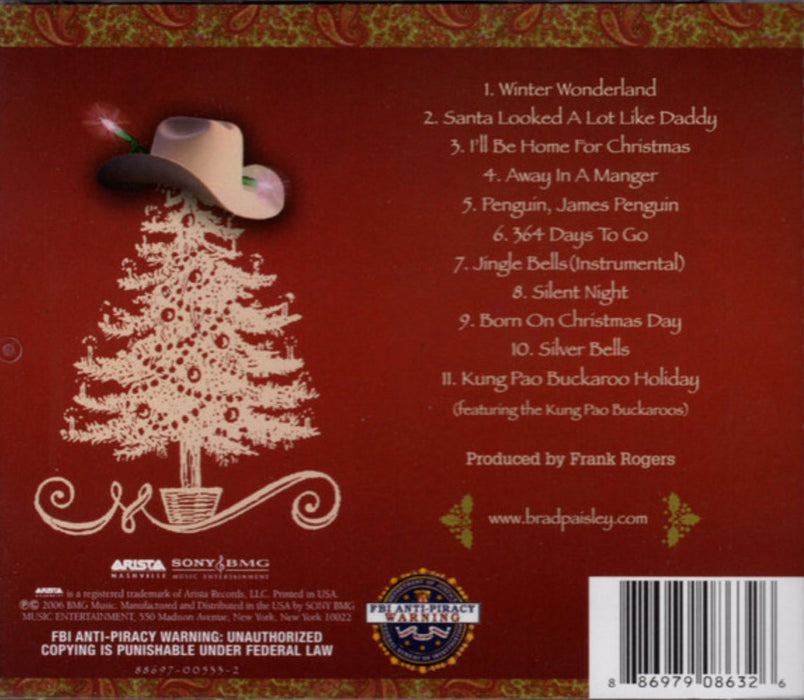 Brad Paisley – Christmas (2006) - CD