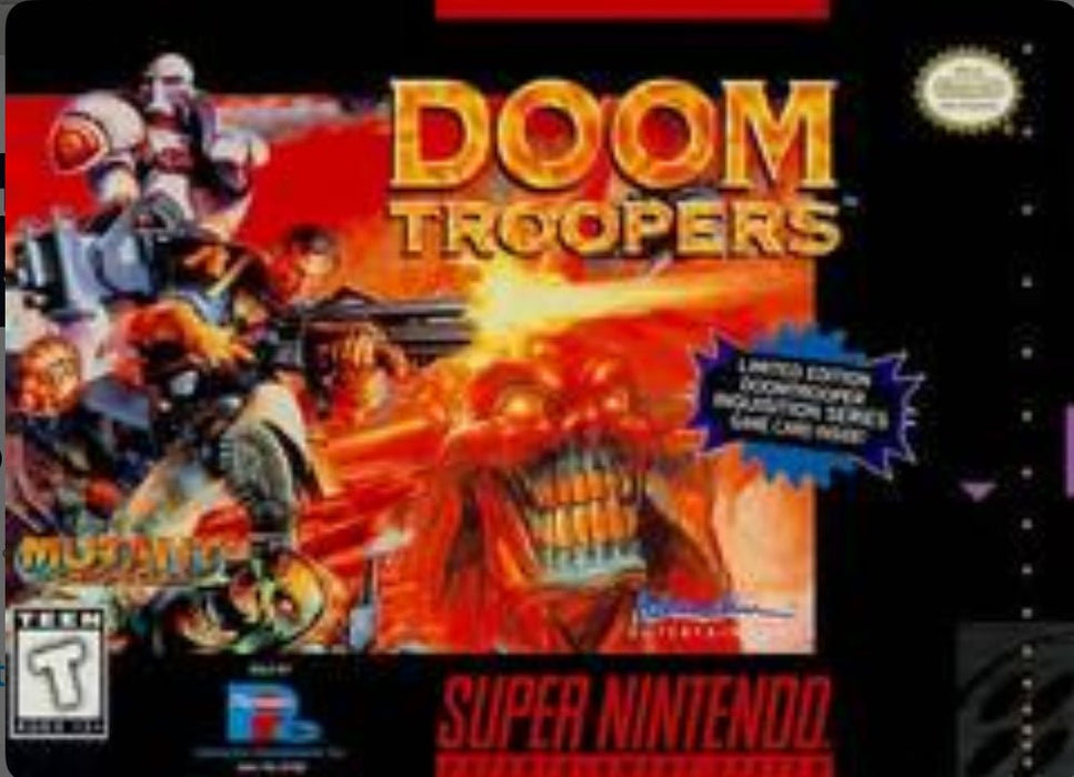 Doom Troopers - Cart Only - Super Nintendo