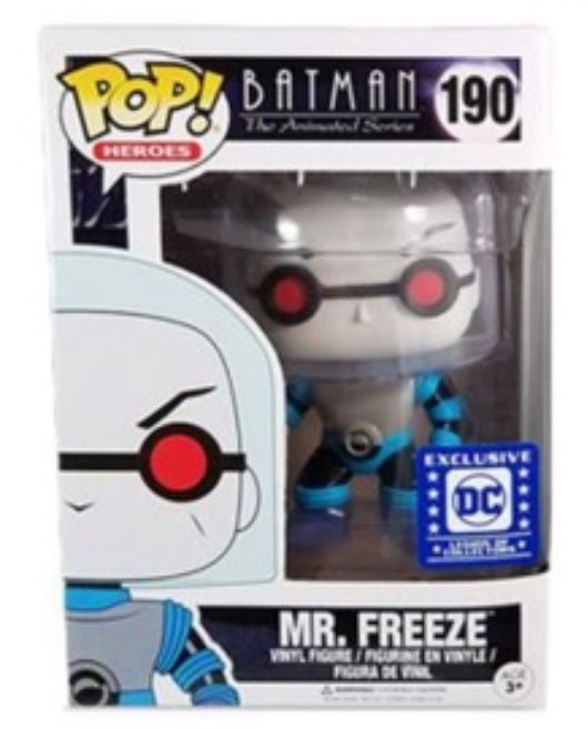 Batman: Mr. Freeze #190 (DC Exclusive) - With Box - Funko Pop