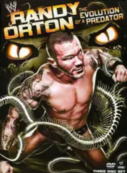 WWE Randy Orton The Evolution of a Predator (2011 3-Disc Set) - Used