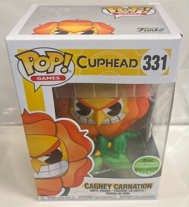 CupHead: Cagney Carnation #331 - In Box - Funko Pop