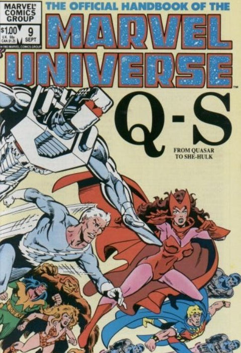 The Official Handbook of the Marvel Universe #9 (1983)