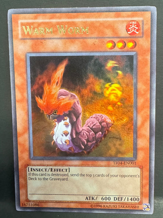 Warm Worm (5D's Tag Force 4) - Yu-Gi-Oh! Video Game Promotional Cards (VDP) - Lightly Played