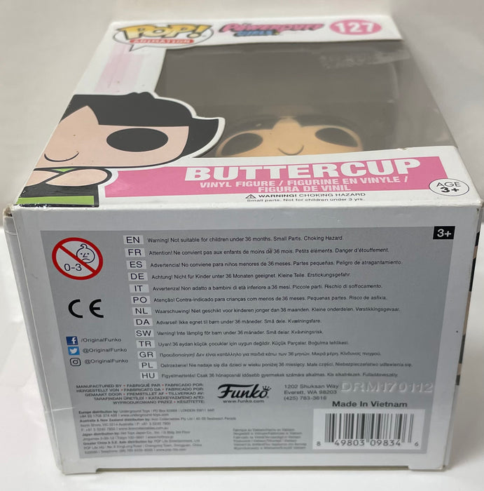 The Powerpuff Girls: Buttercup #127 - With Box - Funko Pop