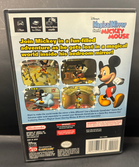 Magical Mirror Starring Mickey Mouse - Complete In Box - Nintendo Gamecube