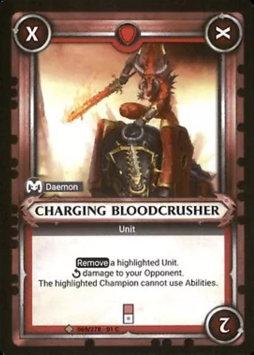 Charging Bloodcrusher - 069/278 - Warhammer Age of Sigmar