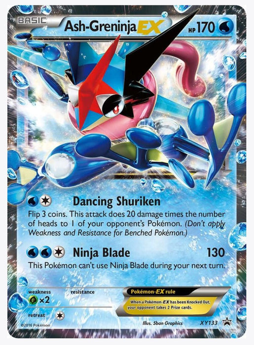 Ash-Greninja EX - XY133 - XY Promos (PR)