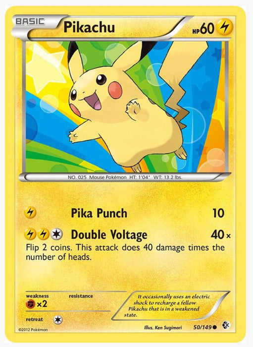 Pikachu 50/149 - Boundaries Crossed (BCR)