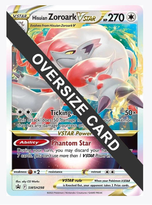 Hisuian Zoroark VSTAR - SWSH298 - Jumbo Cards (PR)