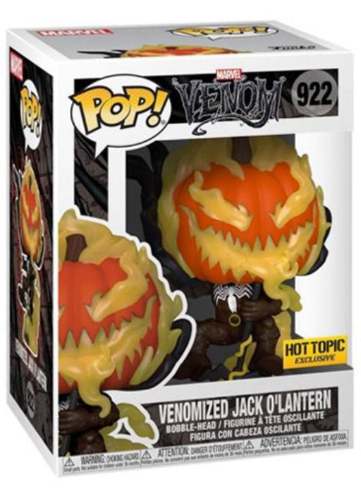 Marvel Venom: Venomized Jack O’Lantern #922 (Hot Topic Exclusive) - With Box - Funko Pop