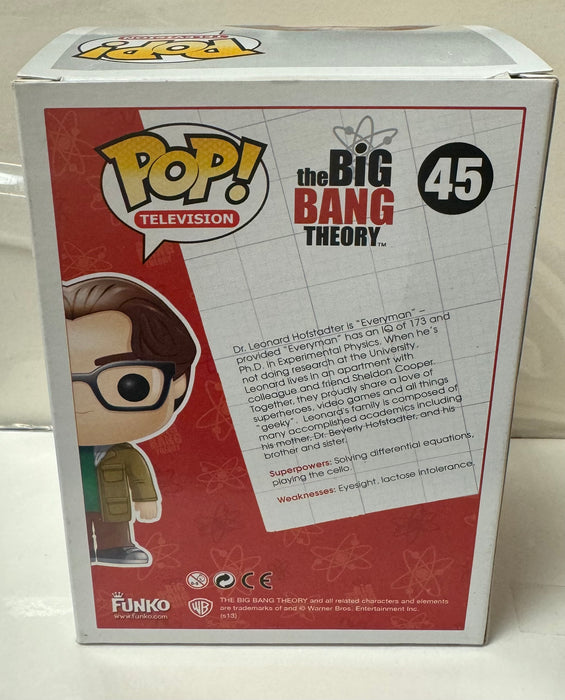 The Big Bang Theory: Leonard Hofstadter #45 - In Box - Funko Pop