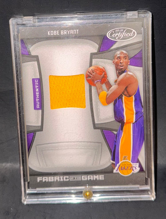 2009-10 Panini Certified - Fabric Of Game #FOG-KB Kobe Bryant 86/250 - Mint