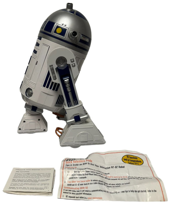 Star Wars 2002 R2-D2 Interactive Toy Voice Activated 16” - Figure Only - Toys