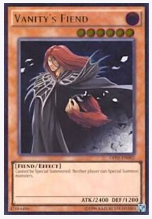 Vanity's Fiend (UTR) - OTS Tournament Pack 1 (OP01) - Near Mint