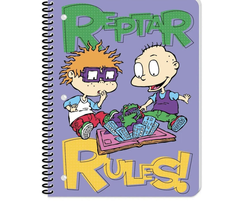 Nickelodeon Rugrats Stationery Bundle 3-Ring Binder Folder Notebook Composition - Office & School Supplies