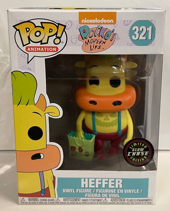 Nickelodeon Rocko’s Modern Life: Heffer in Halloween Costume #321 (Limited Edition Glow in the Dark) - With Box - Funko Pop