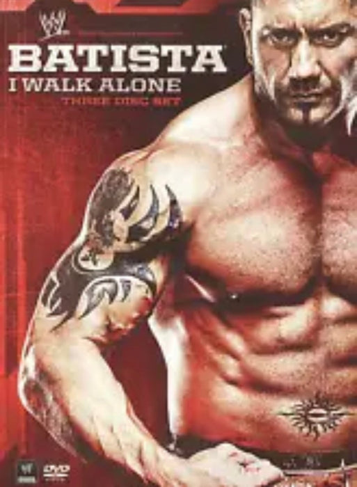 WWE Batista I Walk Alone (2009 3-Disc Set) - Used