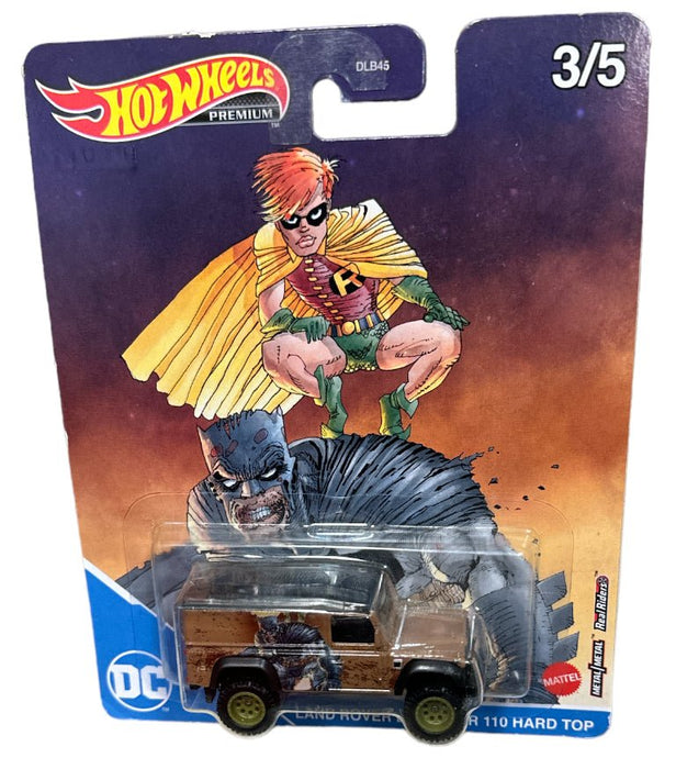 Hot Wheels: 2022 Batman 1:64 3/5 - Land Rover Defender 110 Hard Top - New - Toys And Collectibles