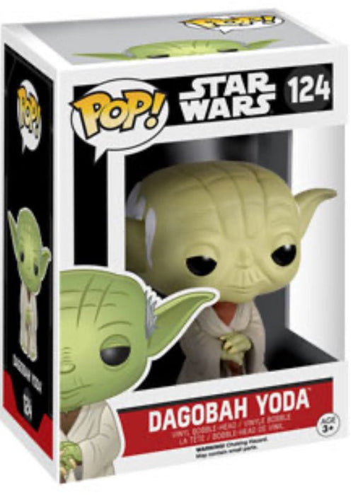 Star Wars: Dagobah Yoda #124 - In Box - Funko Pop