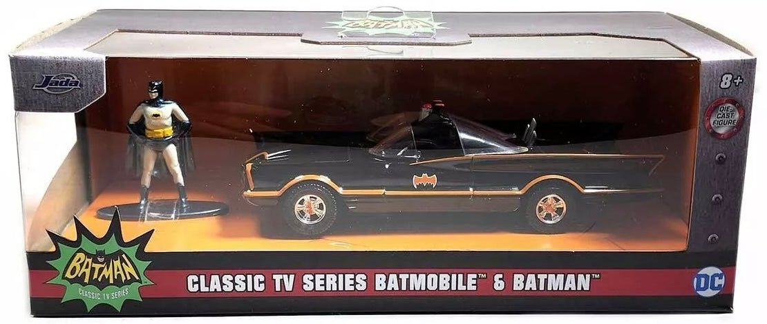 Jada Classic TV Series Batmobie & Batman 1:32 Diecast - Toys And Collectibles