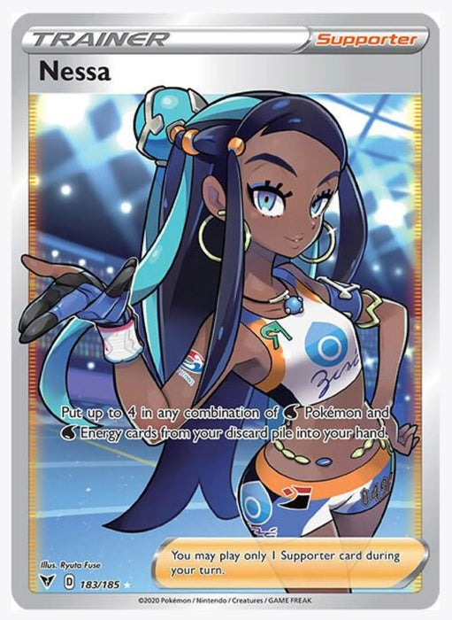 Nessa (Full Art) - SWSH04: Vivid Voltage (SWSH04)