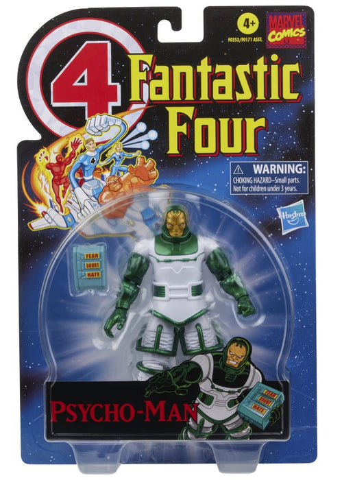 Hasbro Marvel Legends Series Retro Fantastic Four Psycho-Man Action Figure - New - Toys And Collectibles