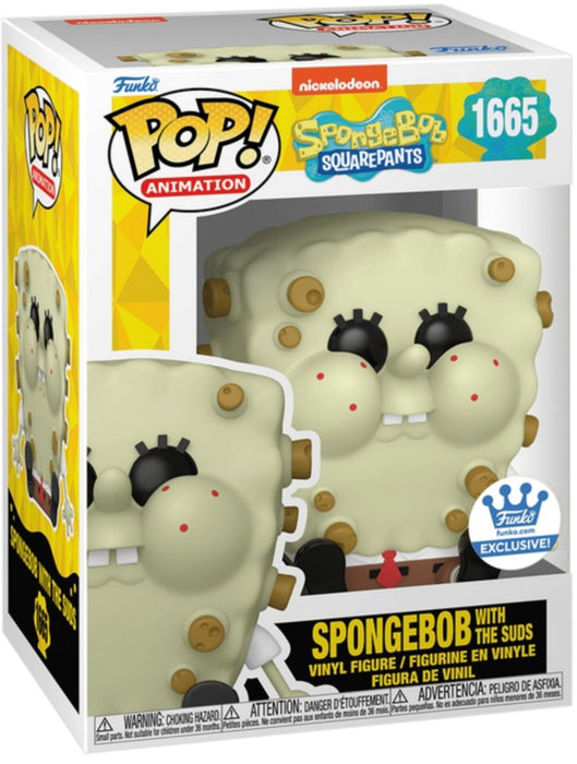 SpongeBob SquarePants: SpongeBob With The Suds #1665 (Funko Exclusive) - With Box - Funko Pop