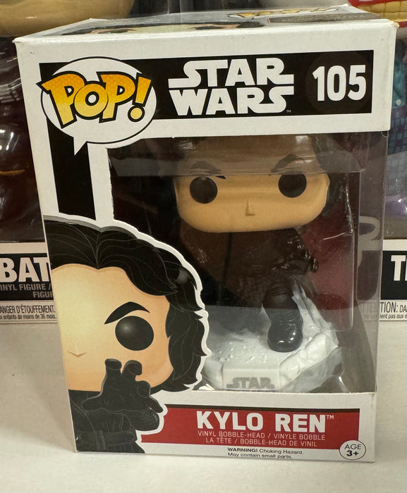 Star Wars: Kylo Ren #105 - With Box - Funko Pop