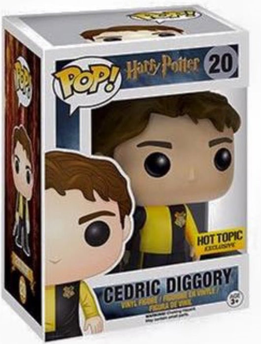 Harry Potter: Cedric Diggory #20 (Hot Topic Exclusive) - With Box - Funko Pop