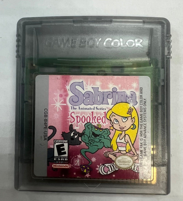 Sabrina: Animated Series Spooked - Cart Only - GameBoy Color