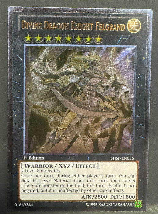 Divine Dragon Knight Felgrand (UTR) - 1ST Edition - Shadow Specters (SHSP) - Near Mint