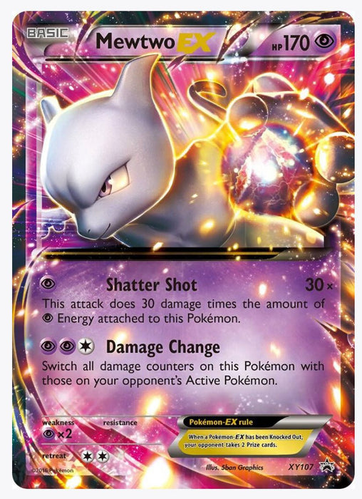 Mewtwo EX - XY107 - XY Promos (PR)