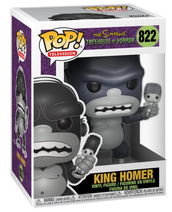 The Simpsons Treehouse Of Horror: King Homer #822 - With Box - Funko Pop