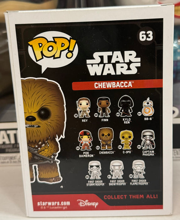 Star Wars: Chewbacca #63 - With Box - Funko Pop