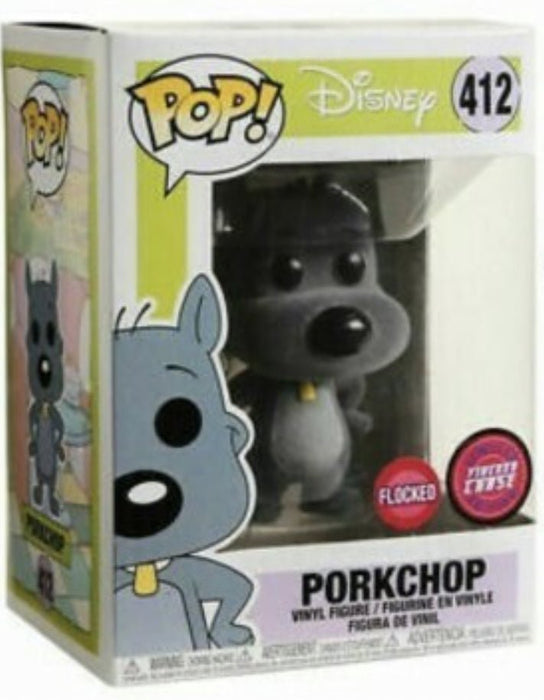 Disney: Porkchop #412(Flocked) (Chase) - With Box - Funko Pop