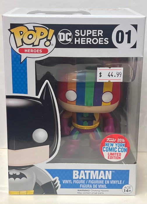 DC Super Heroes: Batman #01 (2016 New York Comic Con Exclusive) - With Box - Funko Pop