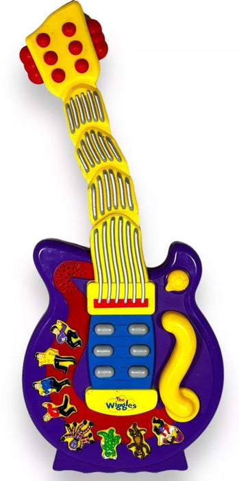 The Wiggles Wiggly Giggly Purple Guitar (2004) - Pre-Owned - Toys