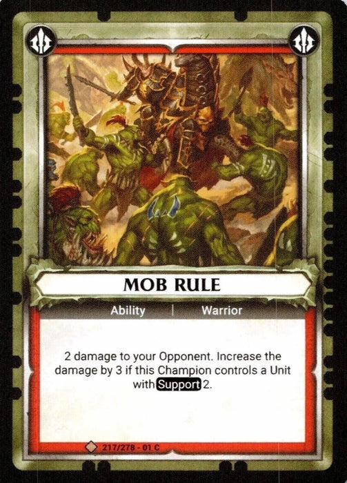 Mob Rule - 217/278 - Warhammer Age of Sigmar