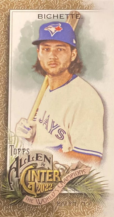 2022 Topps Allen & Ginter Bo Bichette #32 (Gold) (Mini)