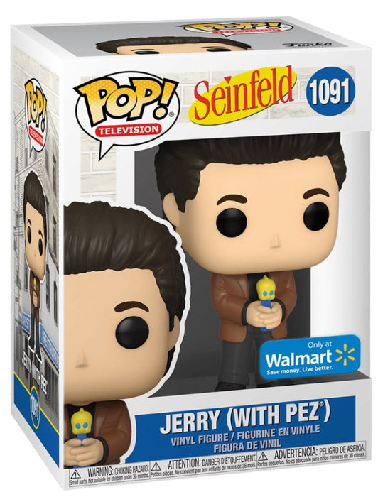 Seinfeld: Jerry (With Pez) #1091 (Walmart Exlcusive) - With Box - Funko Pop