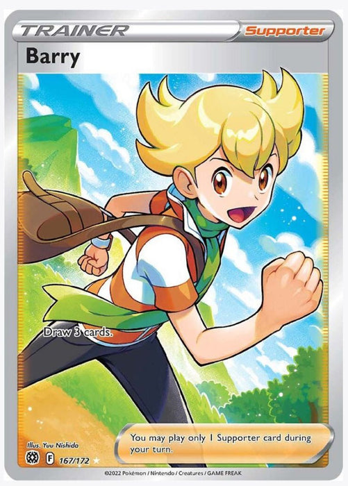 Barry (Full Art) 167/172 - SWSH09: Brilliant Stars (SWSH09)