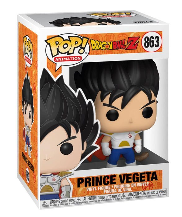 Dragon Ball Z: Prince Vegeta #863 - With Box - Funko Pop