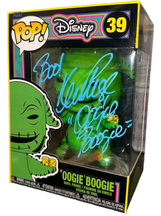 Disney: Oogie Boogie #39 (Signed By Ken Paige) - In Box - Funko Pop